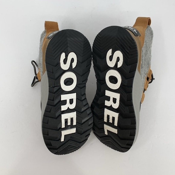 Sorel Out n About III waterproof winter boots lace-up ankle gray women new 6 - Picture 6 of 7